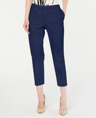 Tommy Hilfiger Cropped Straight-Leg Pants, Created for Macy's - Macy's