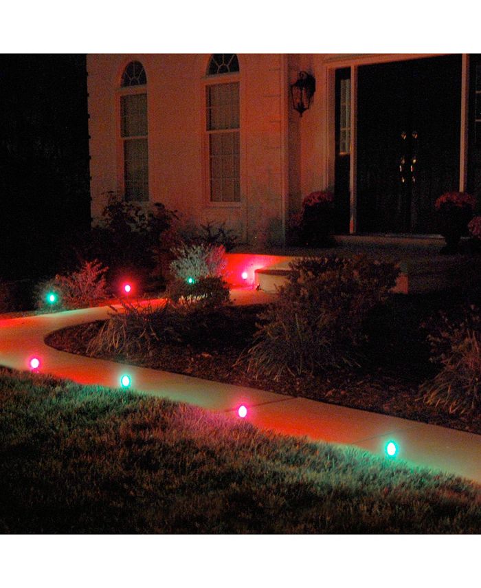 JH Specialties Inc/Lumabase LumaBase 8 Light Electric LED Pathway