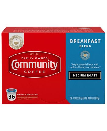 Community Coffee - CS-4: 36 CT SS CUPS BRKFST