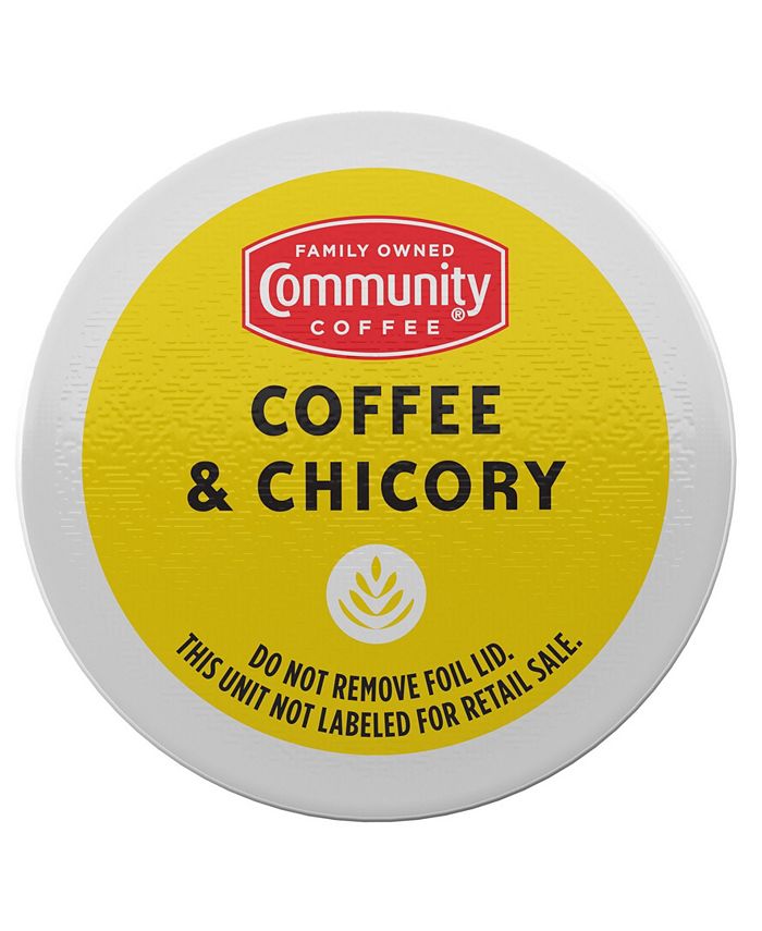Community Coffee Coffee and Chicory MediumDark Roast Single Serve Pods