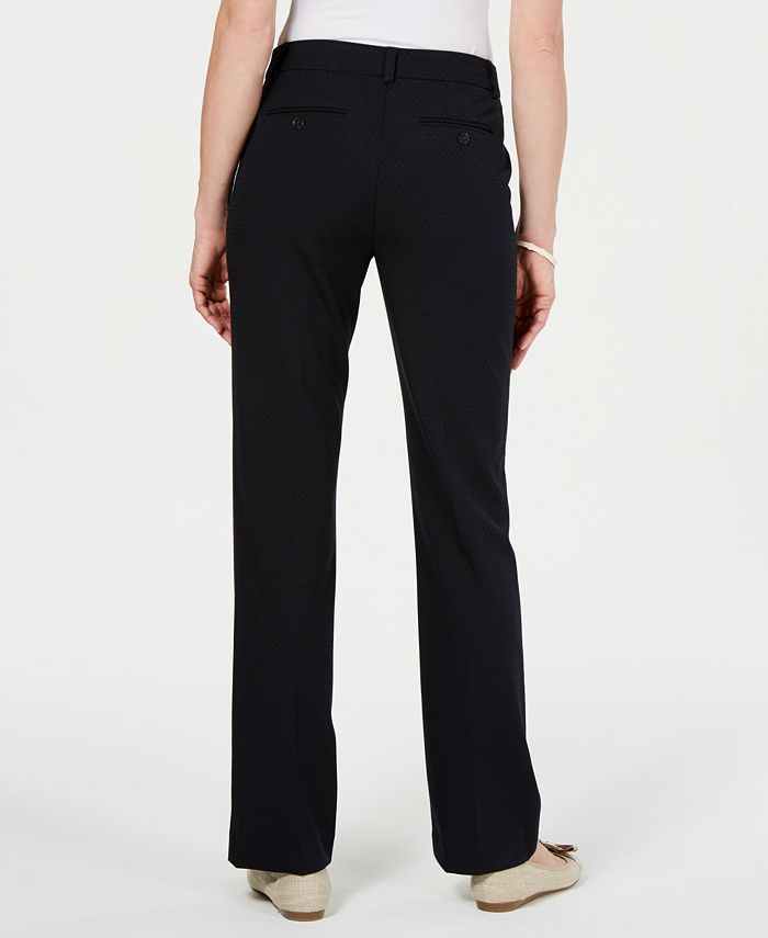 Charter Club Dot-Print Trouser Pants, Created for Macy's - Macy's