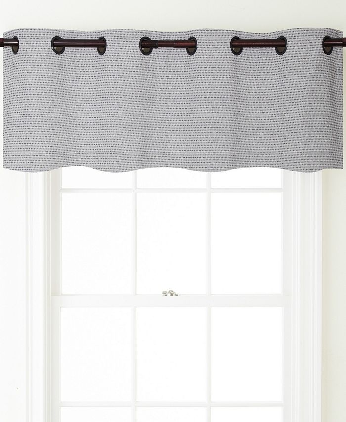 Nanshing Fuller Grommet Top Curtain Valance, Aluminum, 54 x 18" Macy's