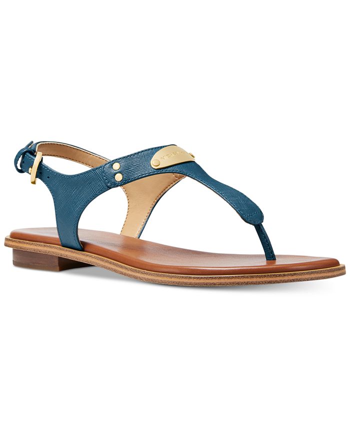 Michael michael kors mk online plate flat thong sandals
