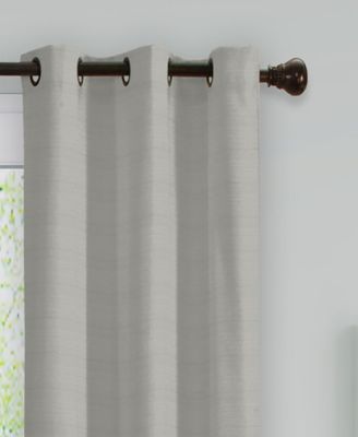 Eclipse Thermaback Blackout Curtains - 42x84 Inches, Ivory - Blocks 99% Light & 40% Noise - View #2