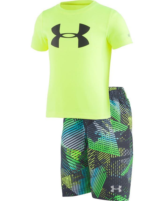 Toddler under armour swim trunks 2025