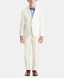 Little & Big Boys 100% Wool Formal Occasion Suit Jacket & Pants Separates