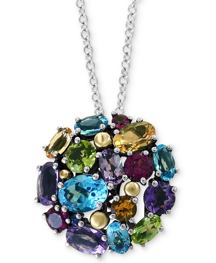 Effy multi gemstone necklace Clearance