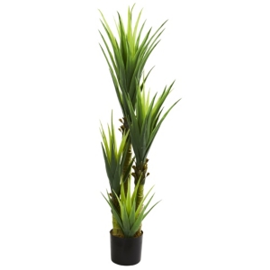 Nearly Natural 4.5' Dracaena Plant In Green
