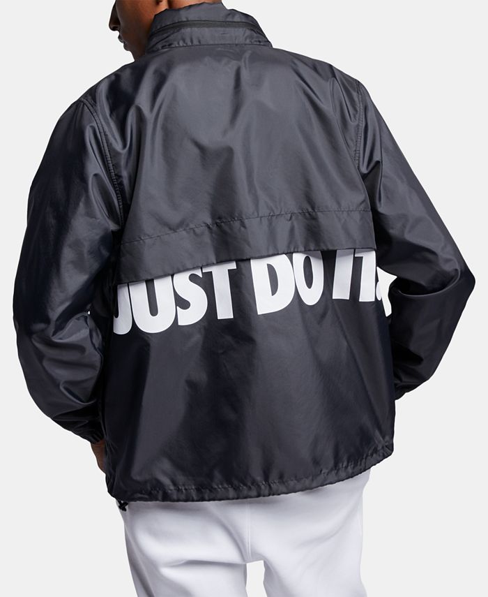 Nike Men's Logo Hooded Jacket - Macy's