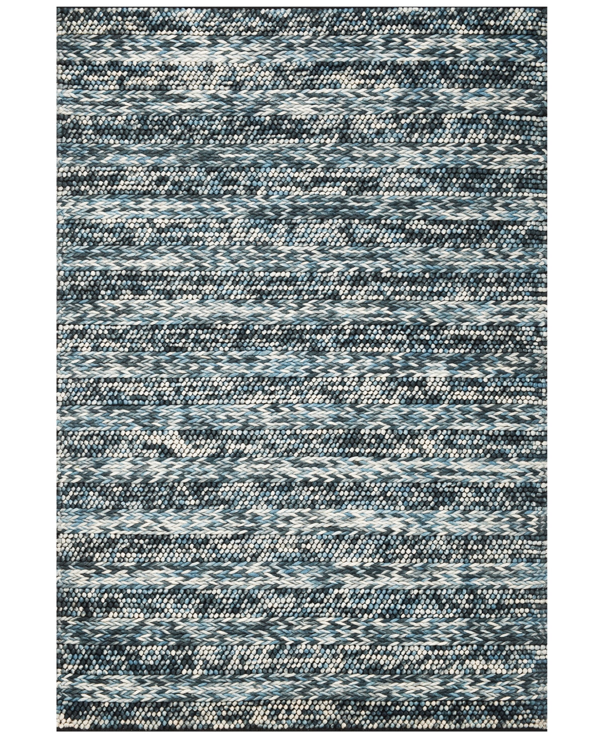 Kas Cortico Heather 3'3" X 5'3" Area Rug In Blue