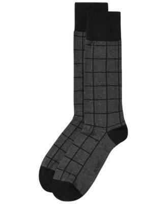 plaid dress socks