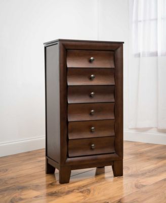 Hives & Honey - Ashton Walnut Jewelry Armoire
