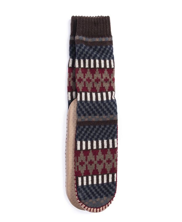 men's muk luk slipper socks