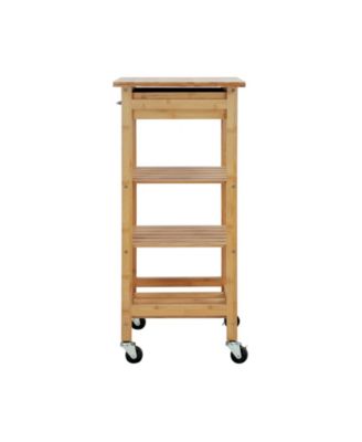 Bamboo Kitchen Trolley