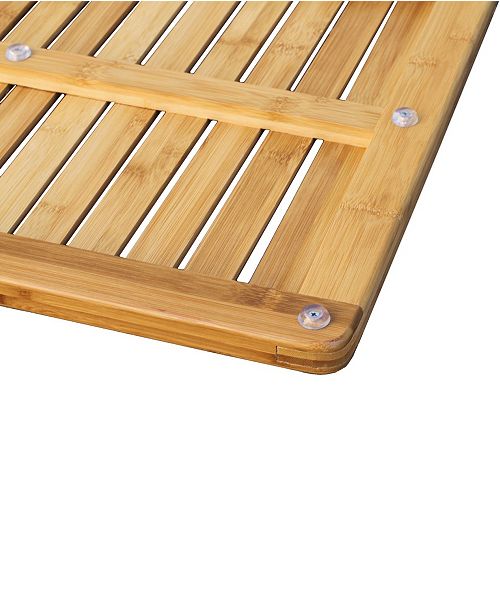 Oceanstar Bamboo Floor and Shower Mat & Reviews Cleaning