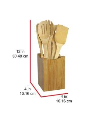 7-Piece Bamboo Cooking Utensil Set