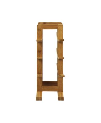 12-Bottle Bamboo Wine Rack