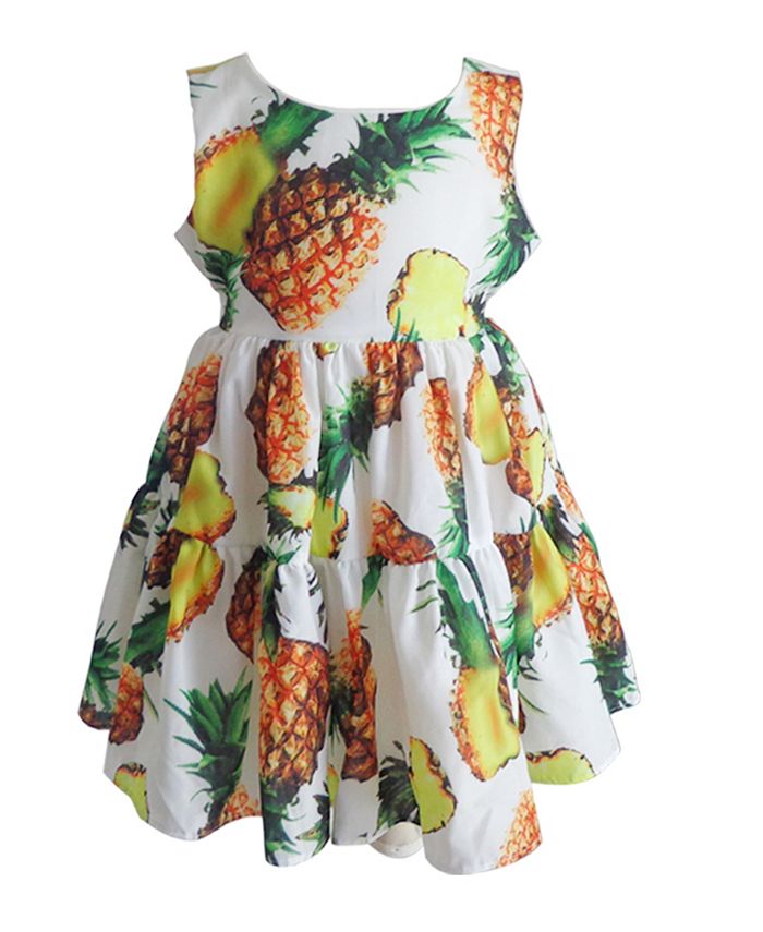 Girls top pineapple dress