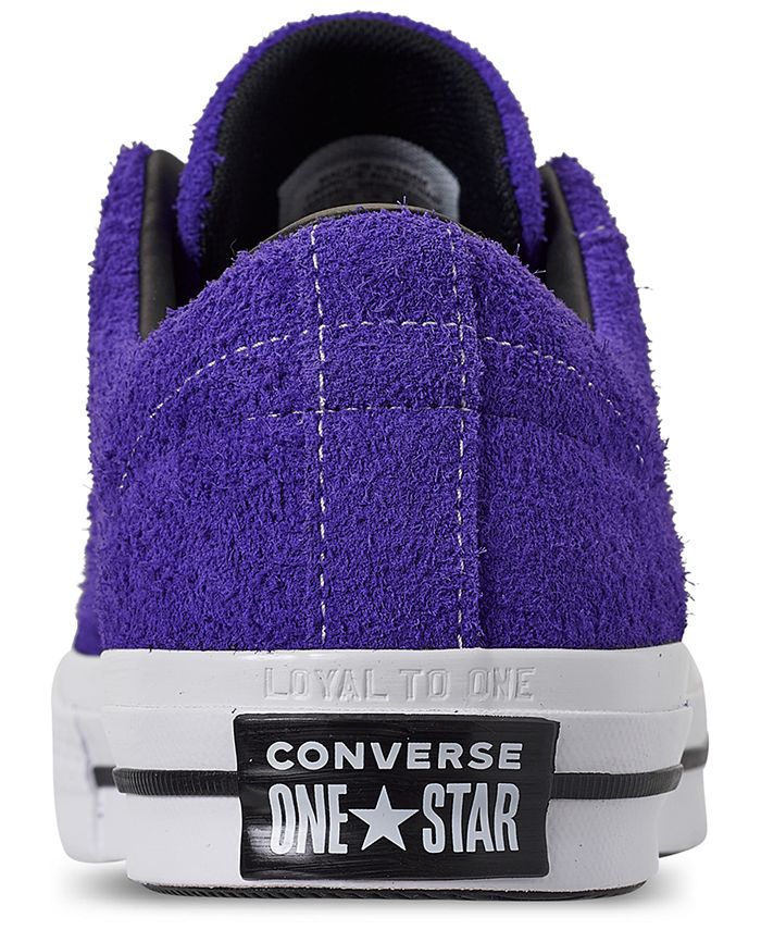Converse Men's Chuck Taylor One Star Dark Vintage Suede Casual Sneakers ...