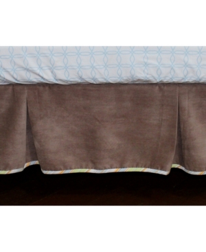 3 Stories Trading Nurture Cocoa Velour Dust Ruffle