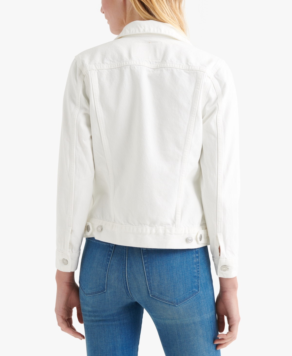 Lucky Brand Cotton Denim Trucker Jacket