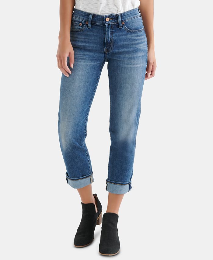 Lucky Brand Sweet Capri Straight-Leg Jeans - Macy's