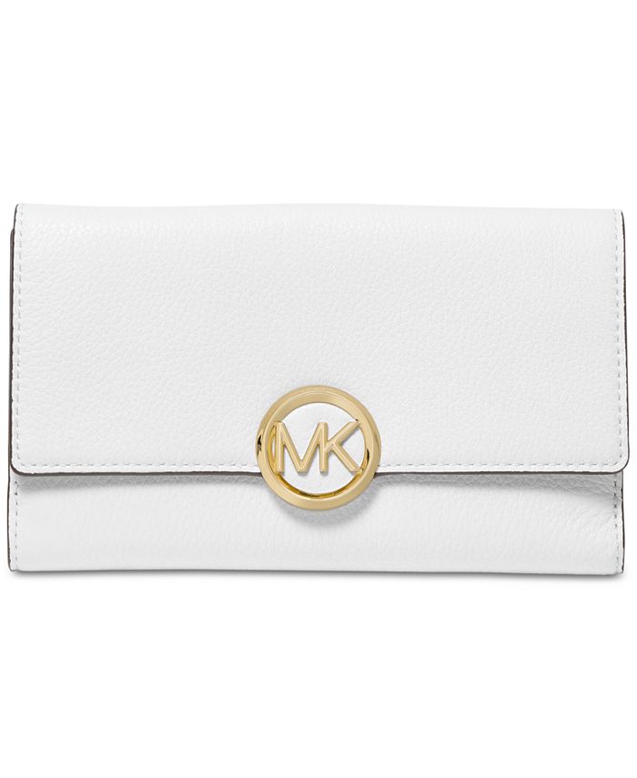 Michael Kors Lillie Pebble Leather Carryall Wallet & Reviews - Handbags &  Accessories - Macy's