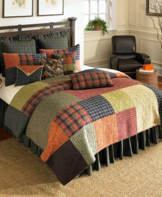 Woodland Square Cotton Quilt Collection, Twin