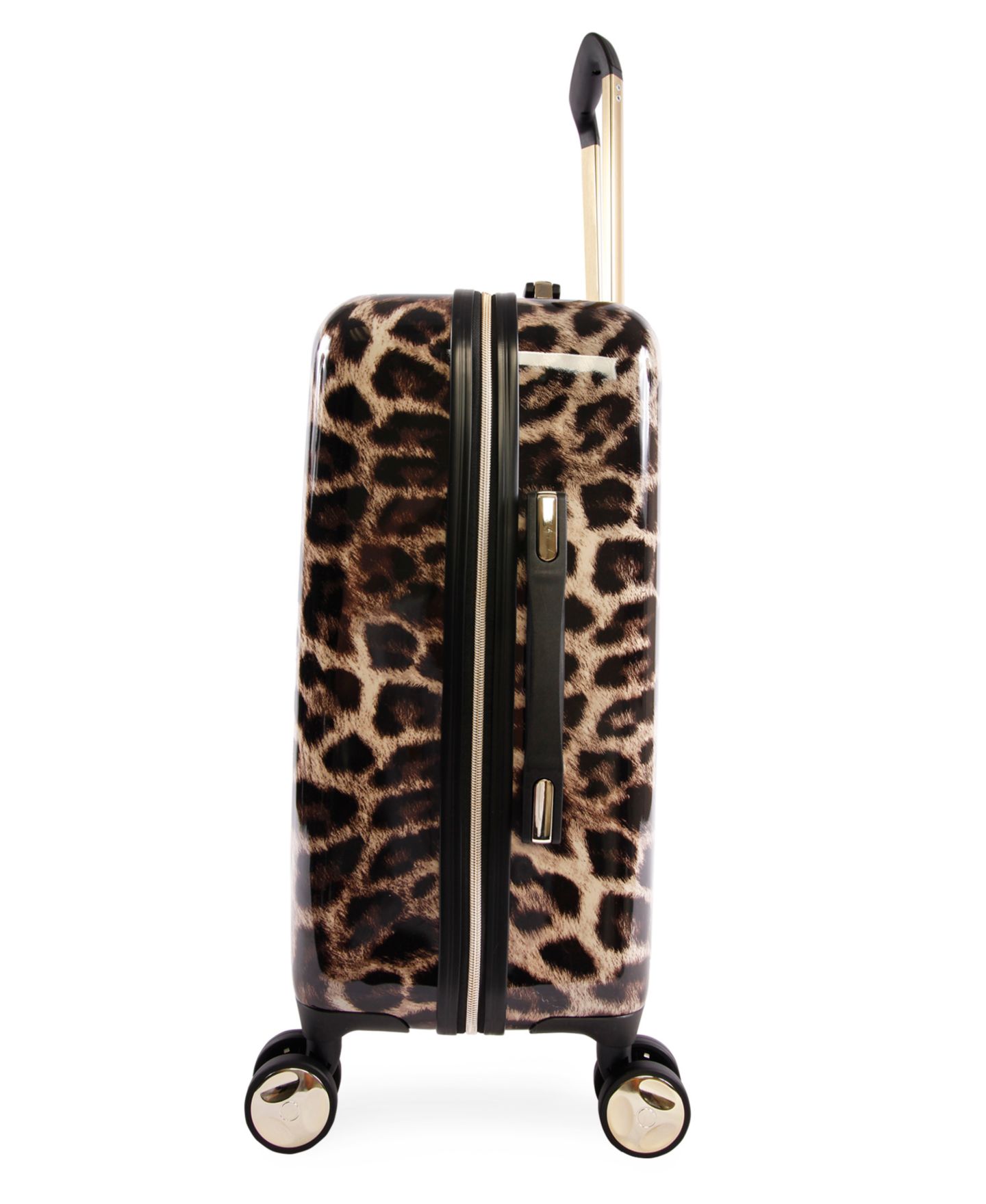 Чемодан Bebe Adriana 21" Hardside Carry-On Spinner, цвет: Леопардовый — фото 7