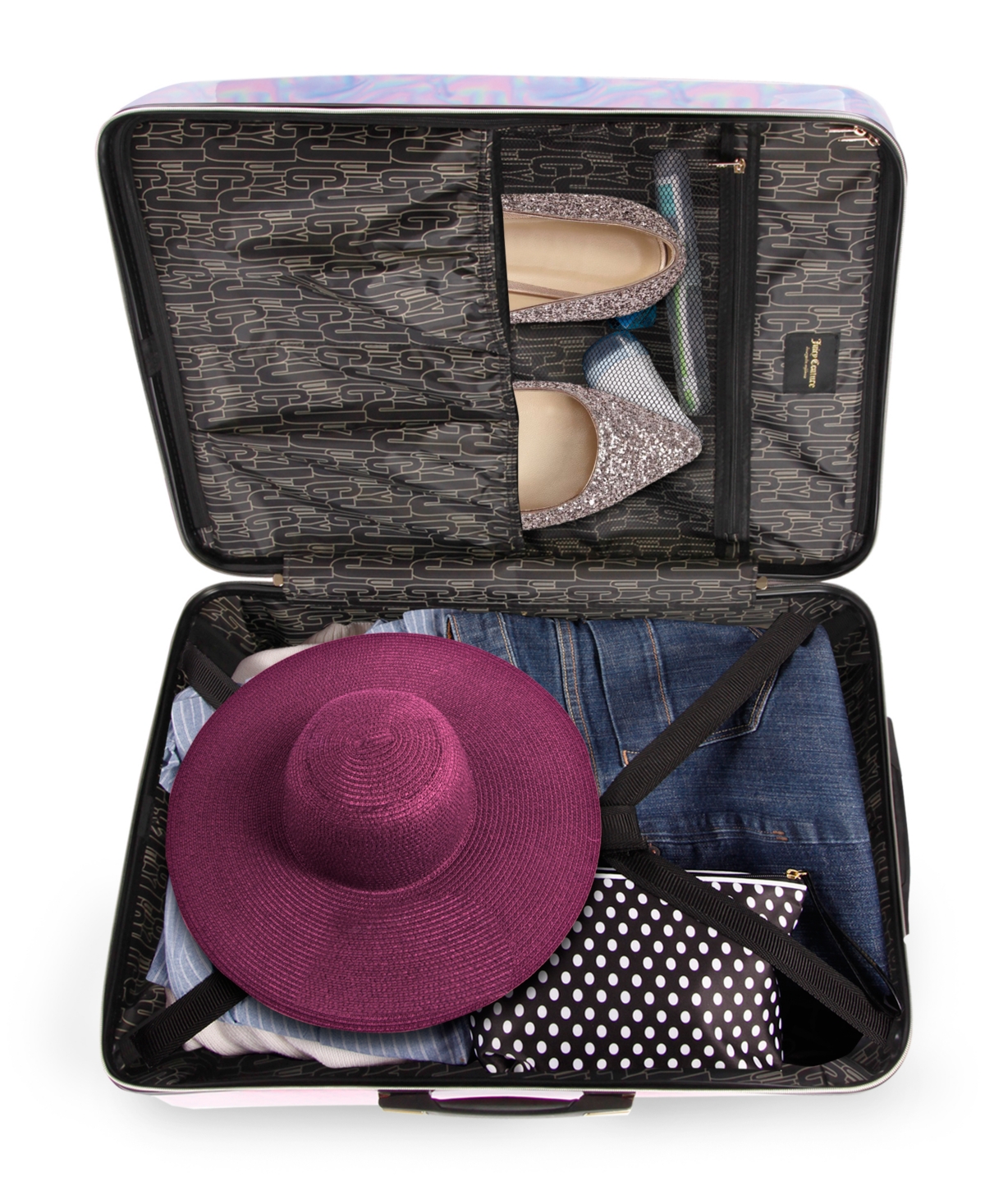 Juicy Couture Belinda Hardside Spinner Luggage Collection Smart Closet