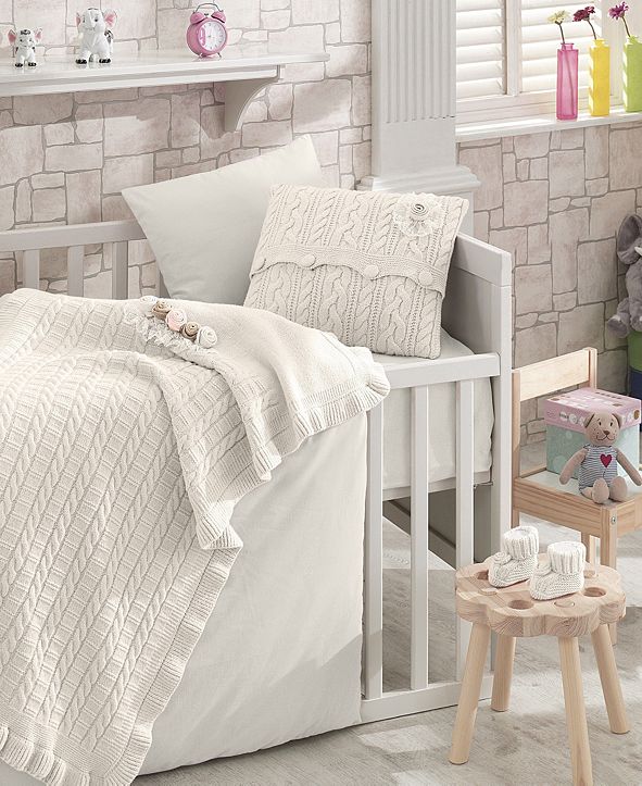Nipperland Rozy Premium 6 Piece Crib Bedding Set & Reviews ...