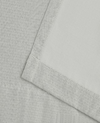 Linen-Inspired Classic Room Darkening Modern Fade Resistant 2-Piece Curtain Set with Grommet Header Top, 52" X 96"