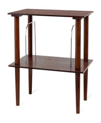 Victrola Wooden Stand with Record Holder