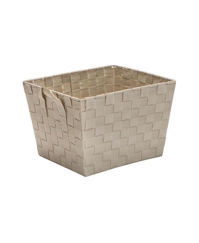 Simplify Small Woven Storage Bin in Ivory Macy's