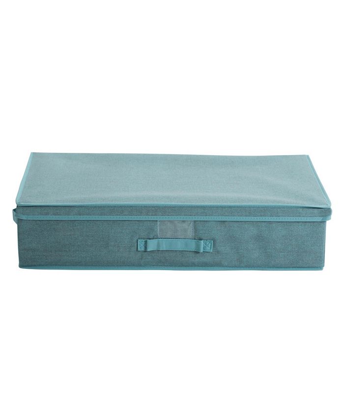 Simplify Under The Bed Storage Box in Dusty Blue Macy's