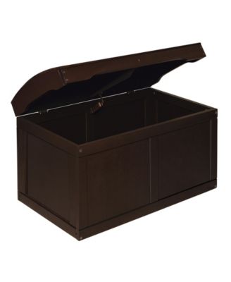 Hardwood Barrel Top Toy Chest