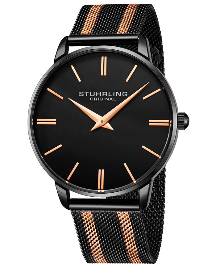 Stuhrling discount gold watch