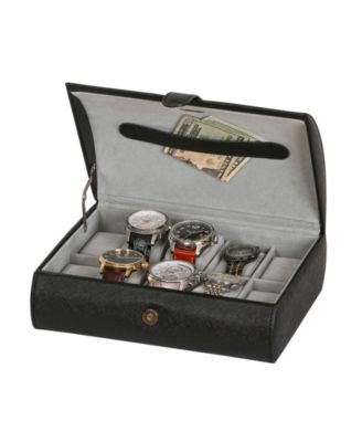 Parker Faux Leather Watch Case