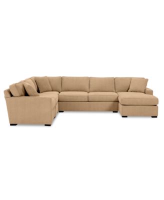 Radley 5-Pc. Fabric Chaise Sectional Sofa with Corner Piece, Created for Macy's
