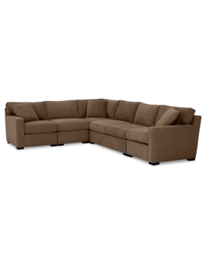 FURNITURE RADLEY 5-PC. FABRIC SECTIONAL SOFA, CREATED FOR MACY'S