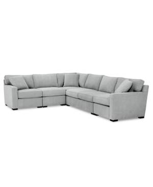 FURNITURE RADLEY 5-PC. FABRIC SECTIONAL SOFA, CREATED FOR MACY'S