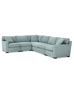 FURNITURE RADLEY 5-PC. FABRIC SECTIONAL SOFA, CREATED FOR MACY'S