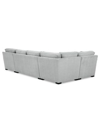 Radley 4-Pc. Fabric Chaise Sectional Sofa with Corner Piece, Created for Macy's
