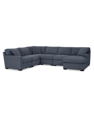 Radley Fabric 6-Pc. Chaise Sectional with Corner