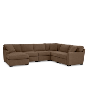 FURNITURE RADLEY FABRIC 6-PC. CHAISE SECTIONAL WITH CORNER, CREATED FOR MACY'S