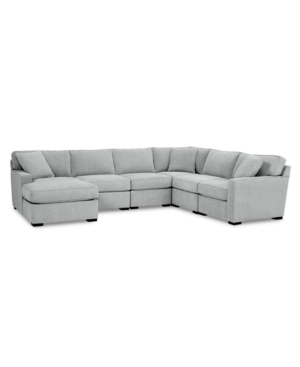 FURNITURE RADLEY FABRIC 6-PC. CHAISE SECTIONAL WITH CORNER, CREATED FOR MACY'S