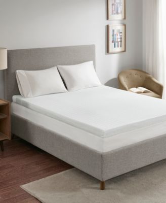 3" Memory Foam 3M Moisture Management Mattress Topper, Twin XL