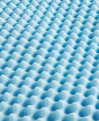 1.5" Gel-Infused Memory Foam Mattress Topper, Twin XL