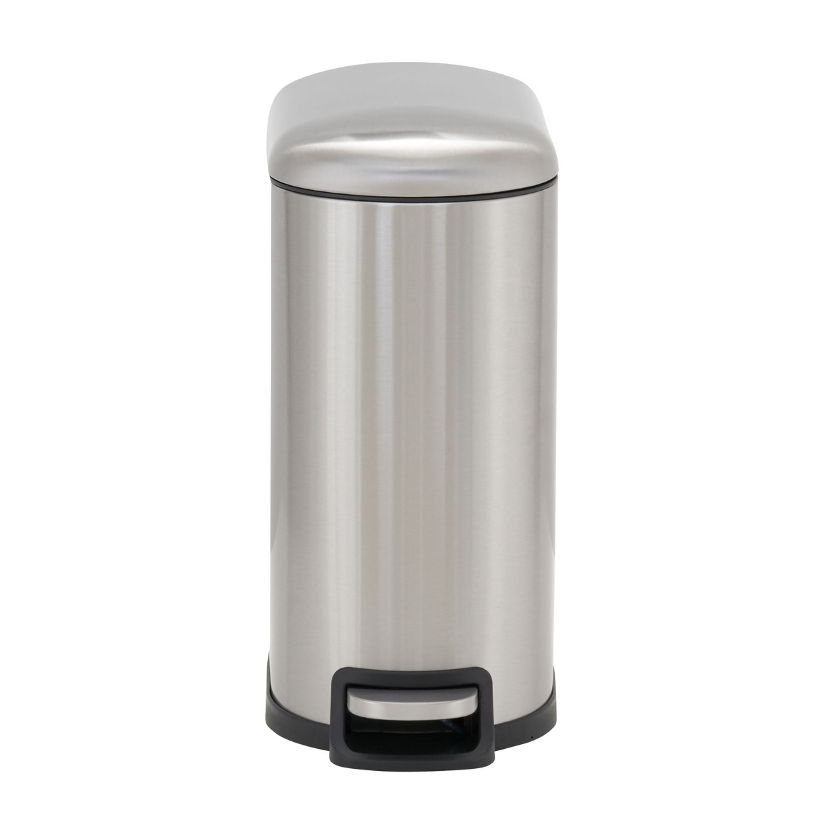 Stainless Steel 10L Tuscany Narrow Trash Bin - Stainless Steel