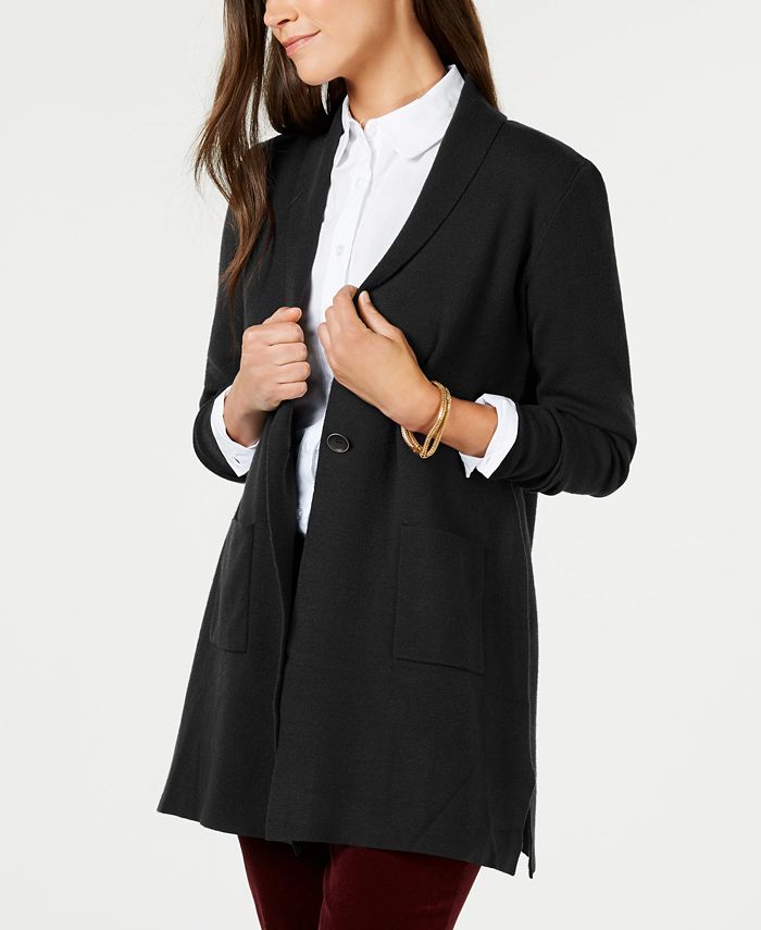 Charter Club Petite Blazer Sweater Created for Macy s Macy s